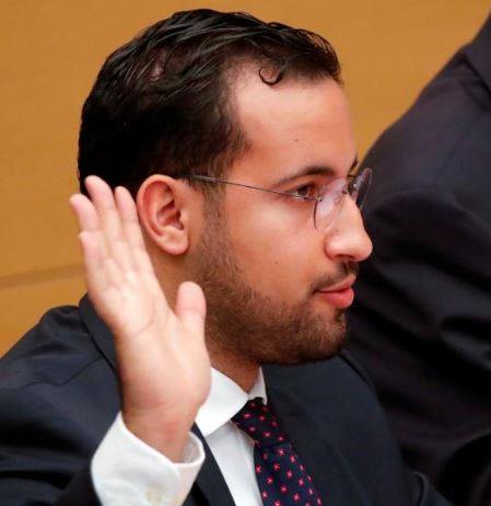 Alexandre Benalla, lors de son audition en janvier 2019