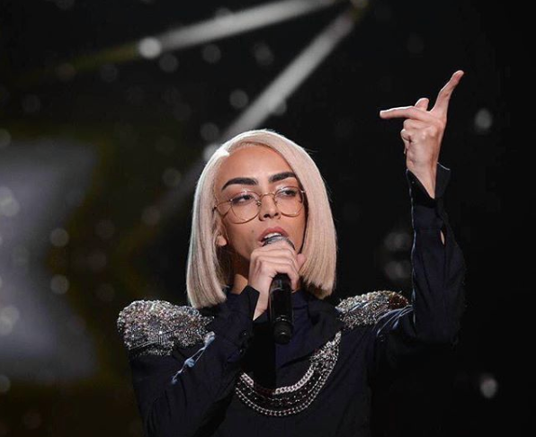 Bilal Hassani lors de sa sélection en janvier 2019