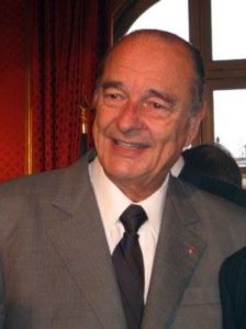 Jacques Chirac, Président de la République française de mai 1995 à mai 2007