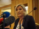 Marine Le Pen, présidente du Rassemblement National (RN)