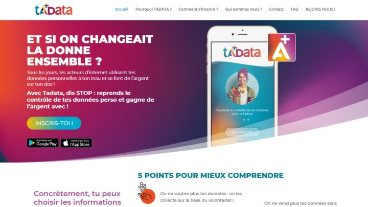 Tadata : une appli controversée pour sa vente d’informations