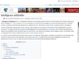 Wikipedia interlligence artificielle