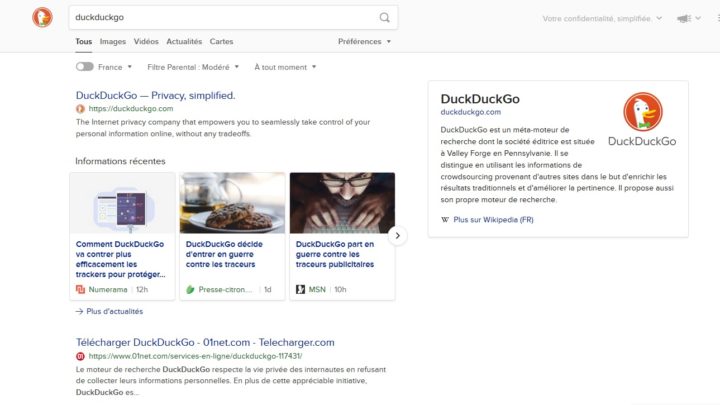 DuckDuckGo : le navigateur web déclare la guerre aux traceurs