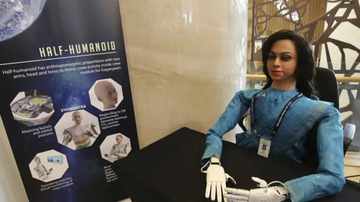 Un robot humanoïde dans l’espace avant la première mission habitée de l’Inde