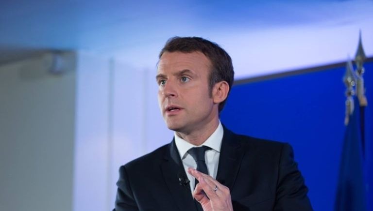 Emmanuel Macron, président de la République française.