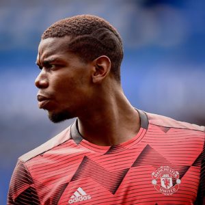 Paul Pogba, lors d'un match de Manchester United.