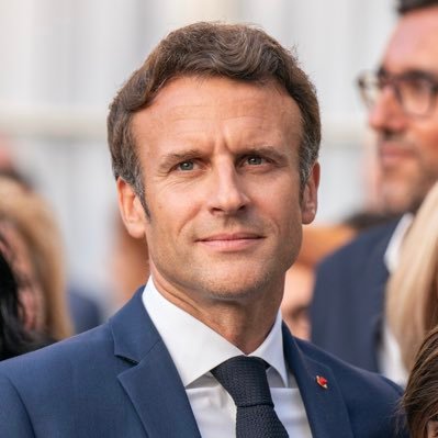 Emmanuel Macron, président de la République de France.