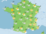 Carte Meteo de la France.